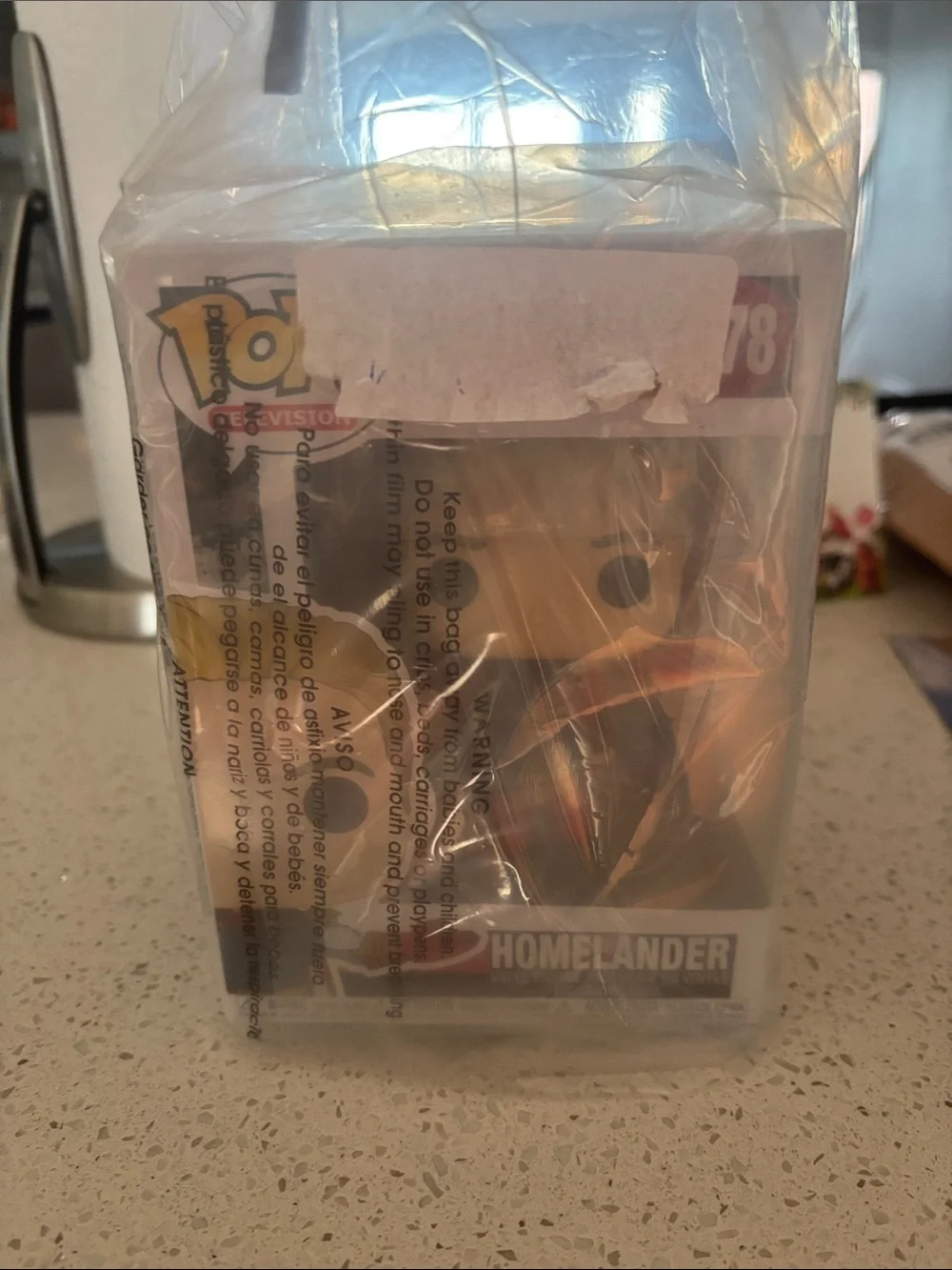 Funko Pop! Homelander in Blue and Gold Vinyl Figure 978